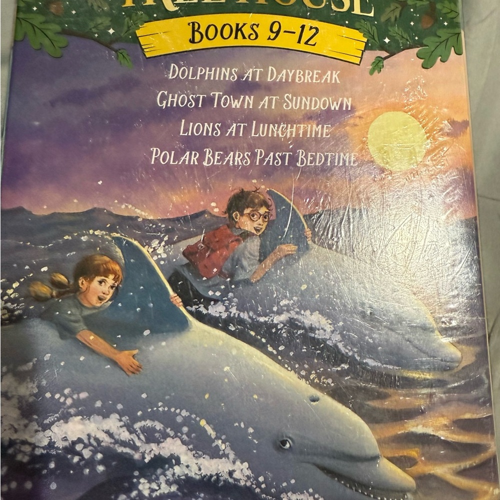 Magic Tree House set 9-12  books New in Plastic Wrap NWT